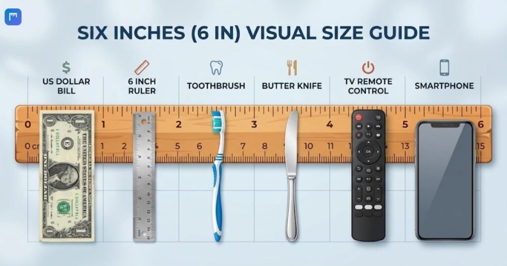 6 inches