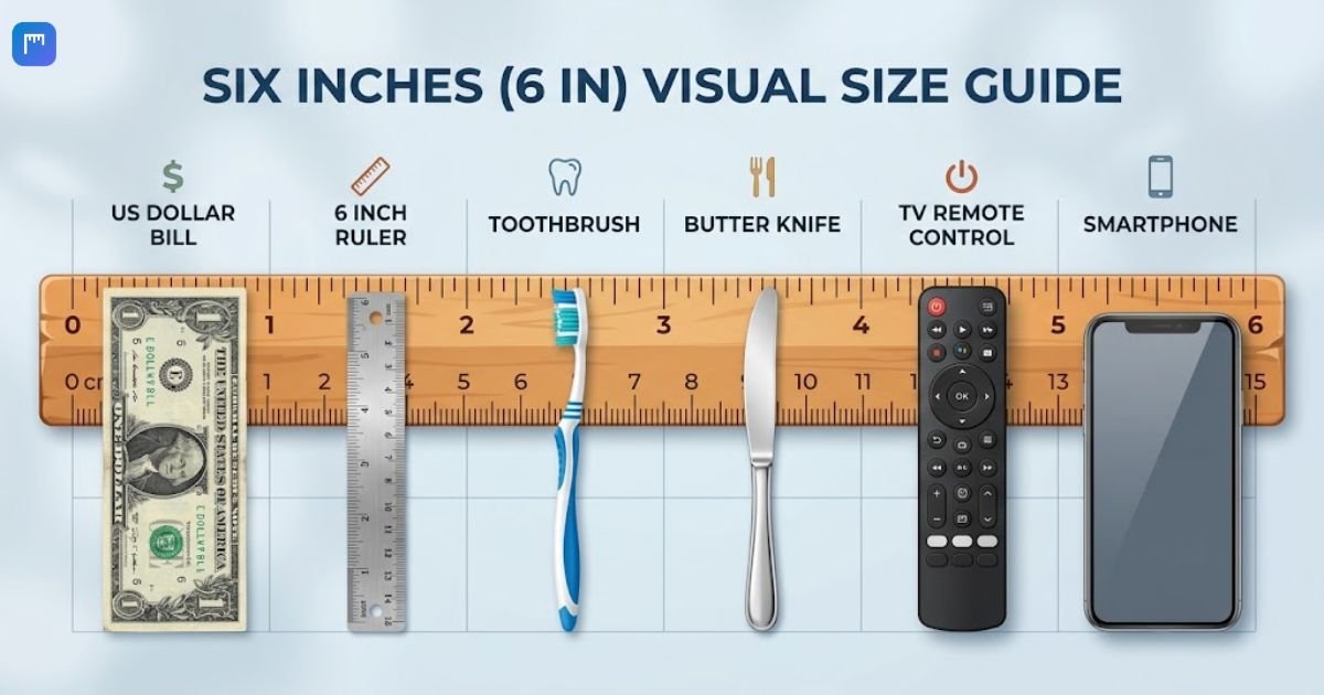 6 inches