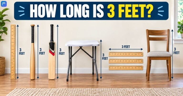 How Long Is 3 Feet? What 3 Feet Looks Like With Real-Life Examples