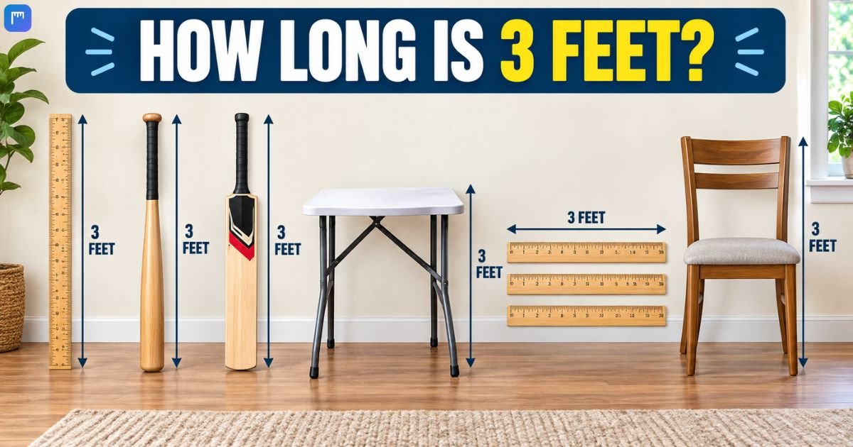 How Long Is 3 Feet